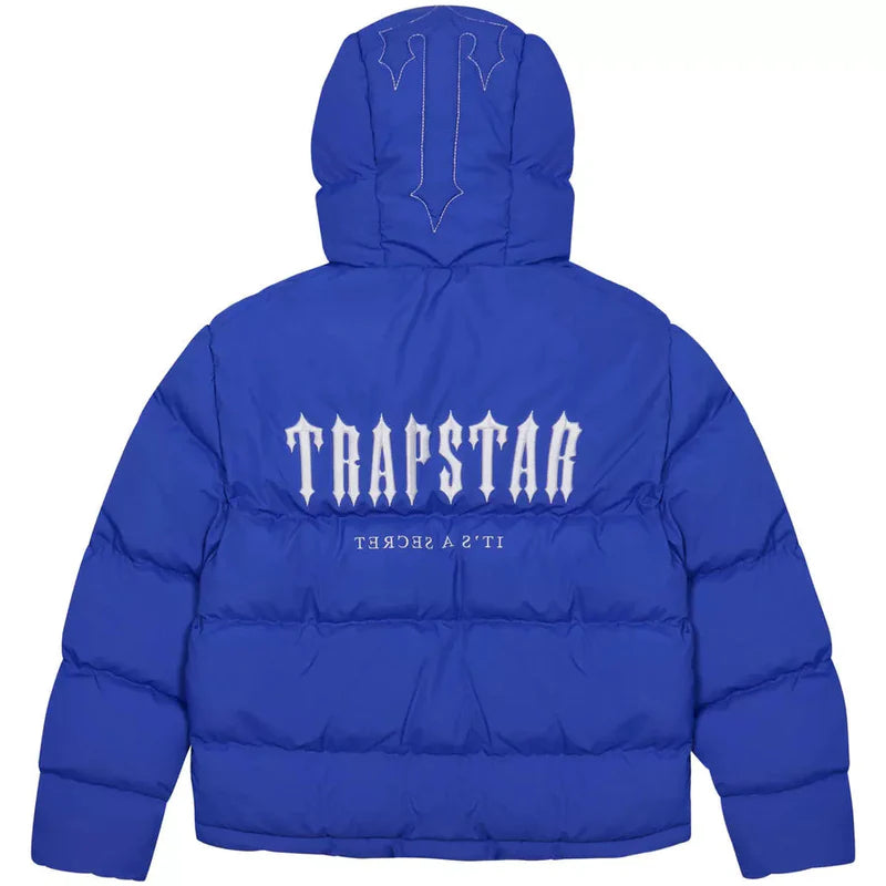 Trapstar Decoded Hooded Puffer 2.0 - Dazzling Blue