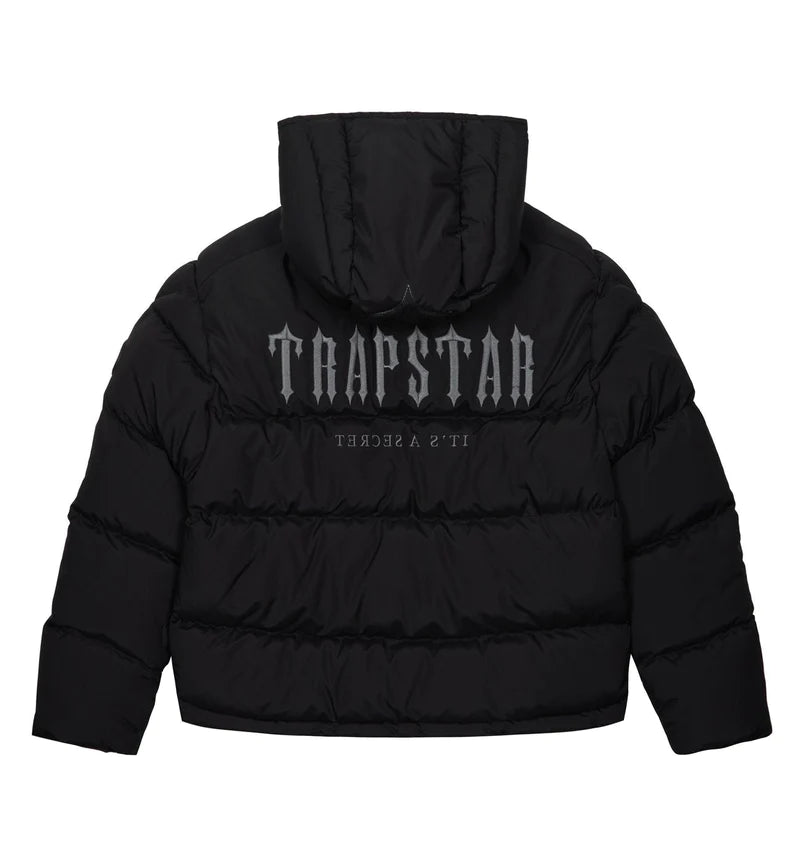 Trapstar Decoded Hooded Puffer 2.0 - Black